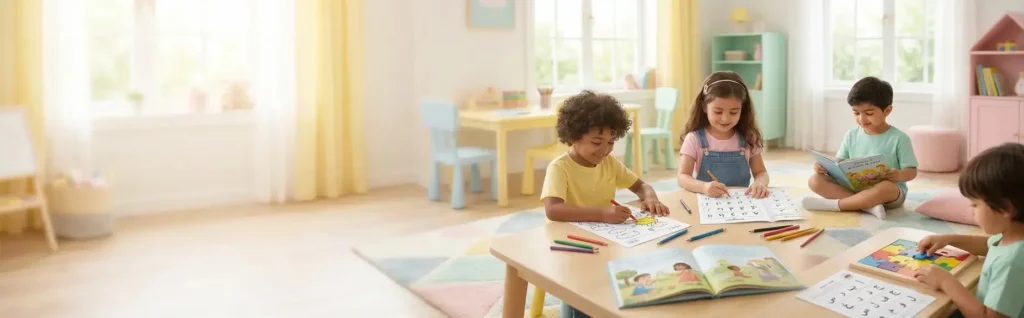 Printable stories, alphabet worksheets, coloring pages and educational activities for children